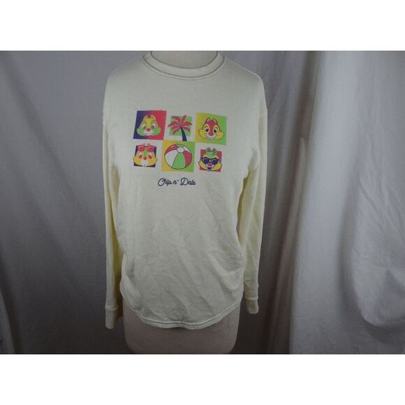 Disney Chip N' Dale Summer Sweatshirt Size S - Picture 1 of 9